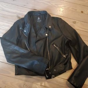 Leather jacket